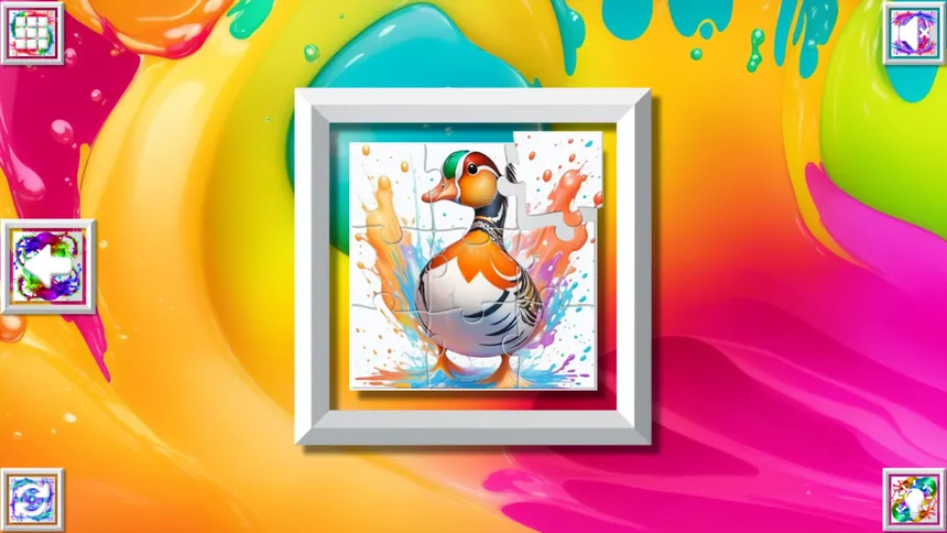 Скриншот 2 к игре Color Splash: Birds