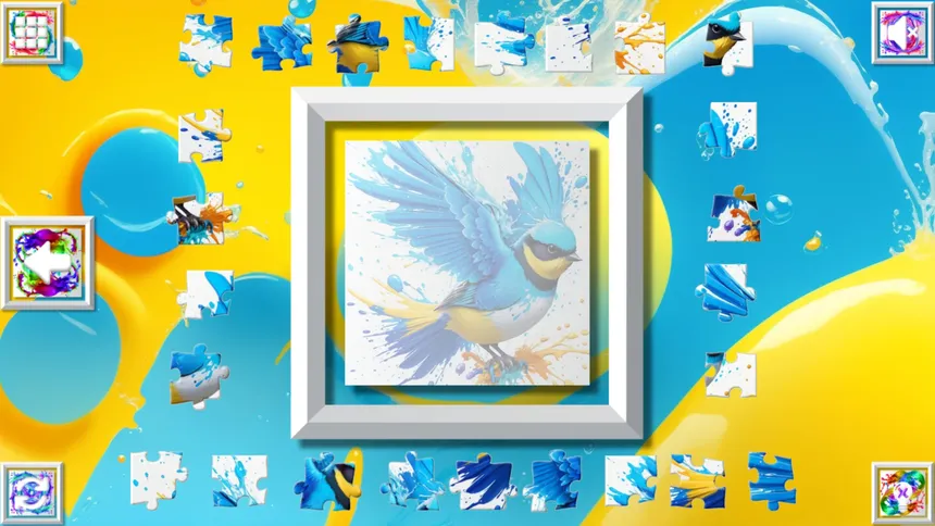 Скриншот 3 к игре Color Splash: Birds