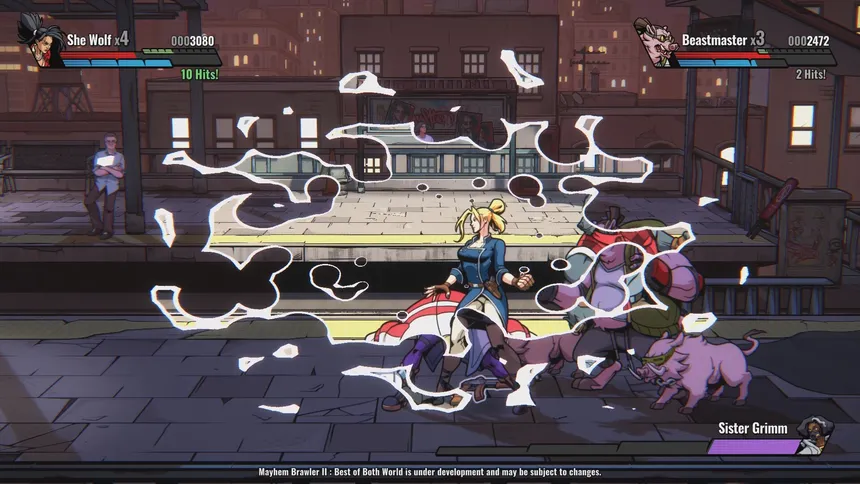 Скриншот 2 к игре Mayhem Brawler II: Best of Both Worlds