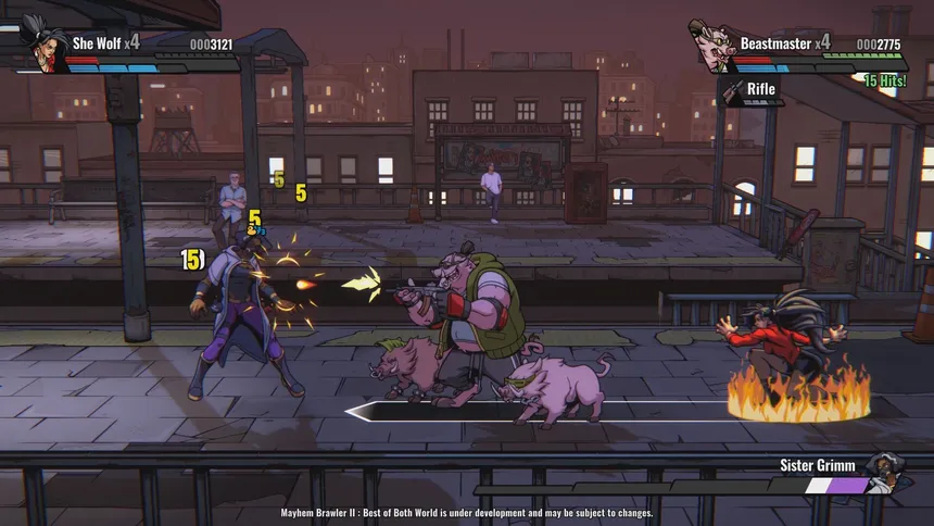 Скриншот 7 к игре Mayhem Brawler II: Best of Both Worlds