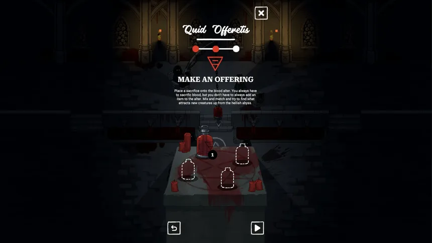 Скриншот 2 к игре My Little Blood Cult: Let's Summon Demons