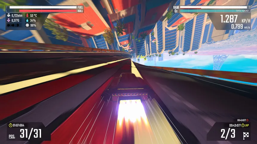 Скриншот 2 к игре XF Extreme Formula