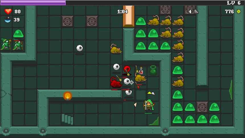 Скриншот 3 к игре Pixel Descent