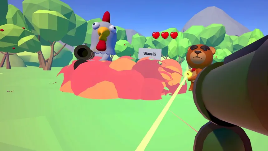 Скриншот 3 к игре Mow VR: Challenge Your Limits