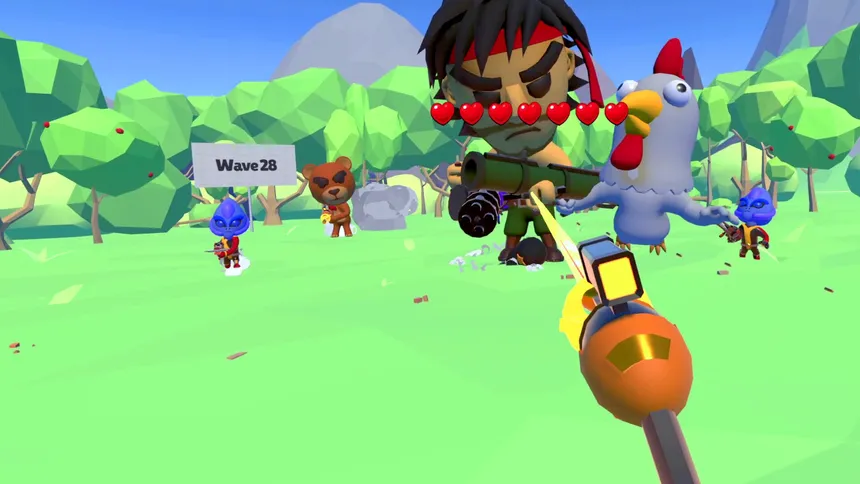 Скриншот 5 к игре Mow VR: Challenge Your Limits
