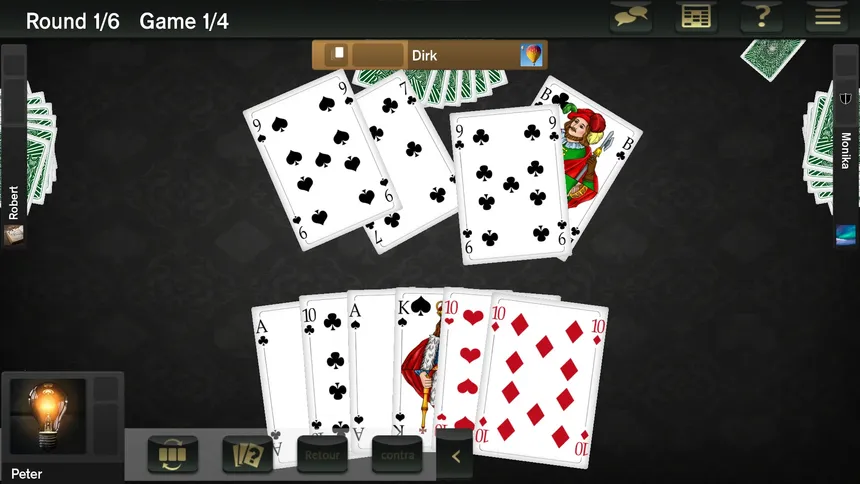 Скриншот 1 к игре Absolute Schafkopf for Windows 11