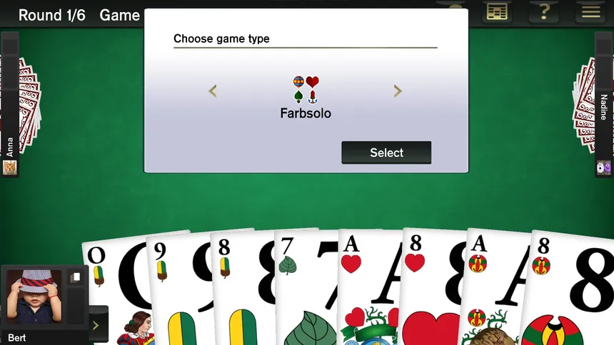 Скриншот 3 к игре Absolute Schafkopf for Windows 11