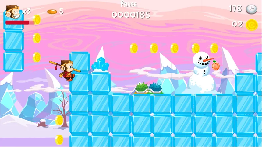 Скриншот 1 к игре Little Monkey King's Big Quest