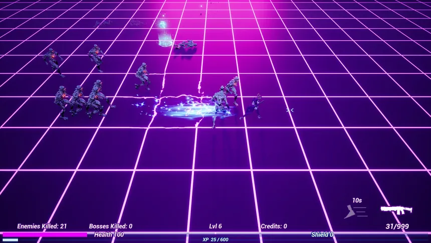Скриншот 3 к игре Synthwave Ascension