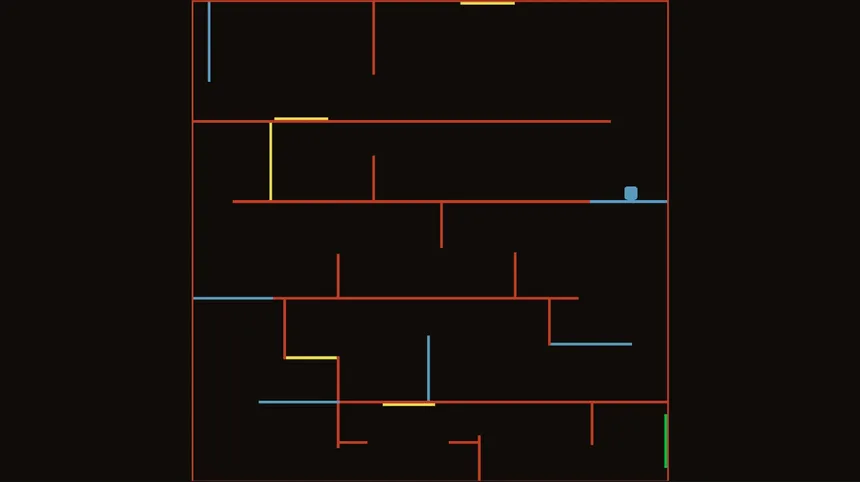 Скриншот 1 к игре Squaretrail: Lines of The Frame
