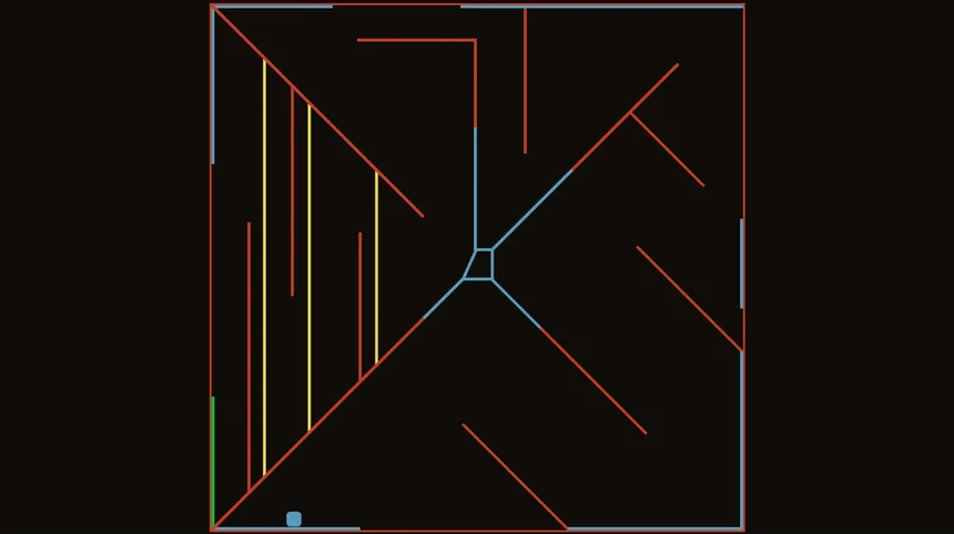 Скриншот 2 к игре Squaretrail: Lines of The Frame