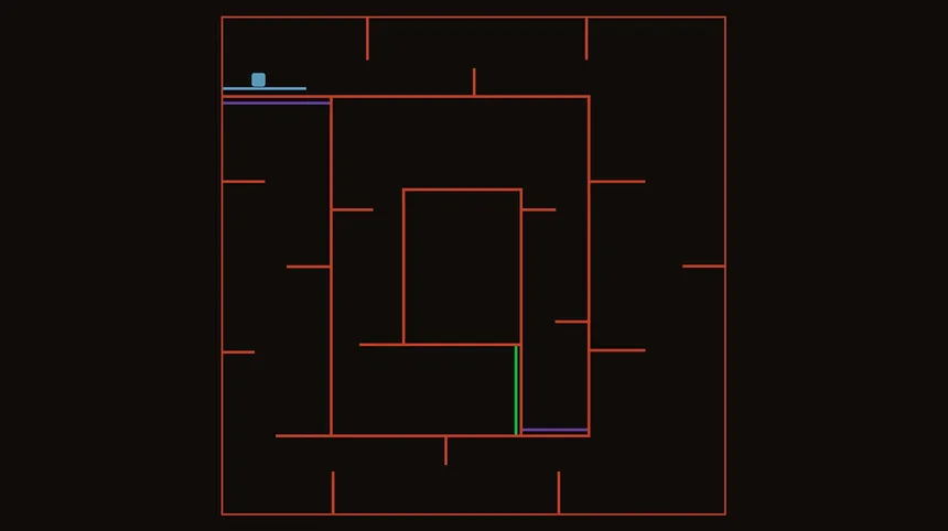 Скриншот 4 к игре Squaretrail: Lines of The Frame