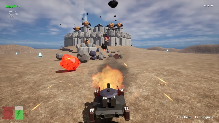 Скриншот 4 к игре Hover Shooting Defence