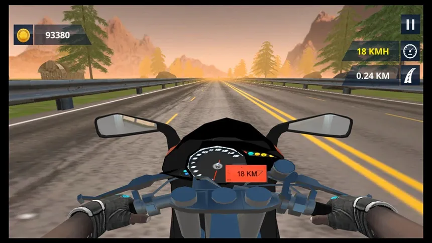 Скриншот 2 к игре Road Motorcycle