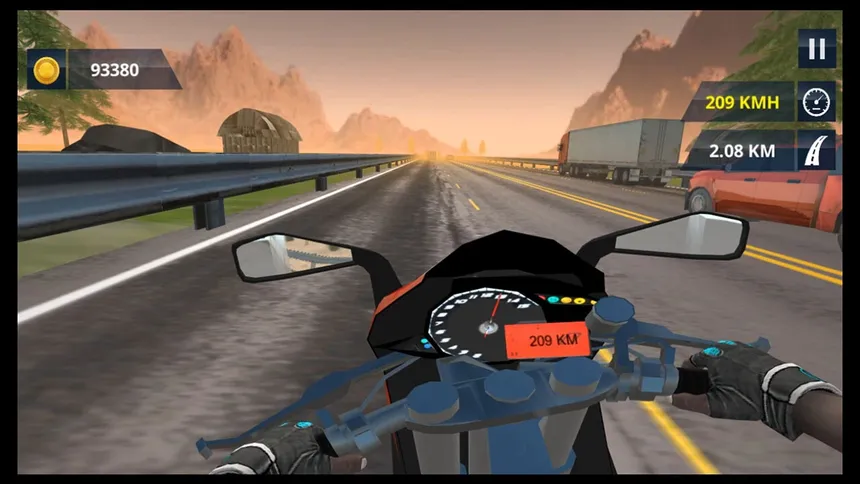 Скриншот 3 к игре Road Motorcycle