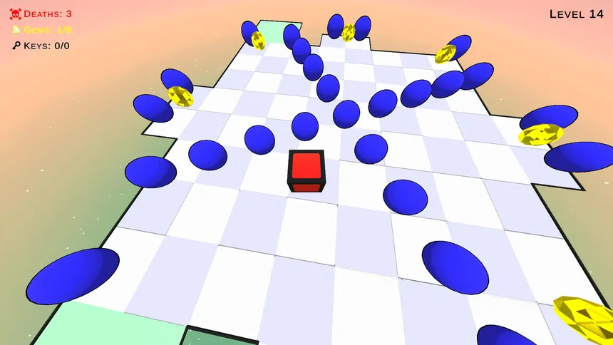 Скриншот 1 к игре The World's Hardest Game 3D Nostalgia 2