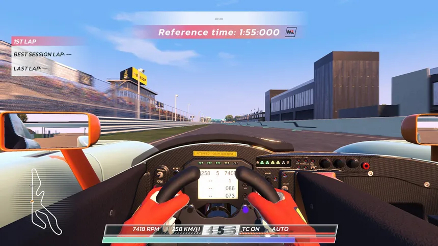 Скриншот 1 к игре Hot Lap Racing