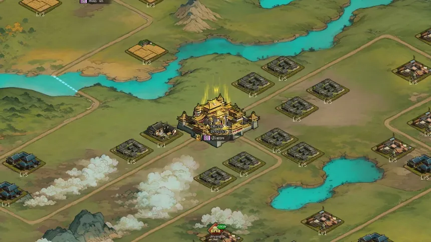 Скриншот 1 к игре Sanguo's Ambition 4 :Three Kingdoms