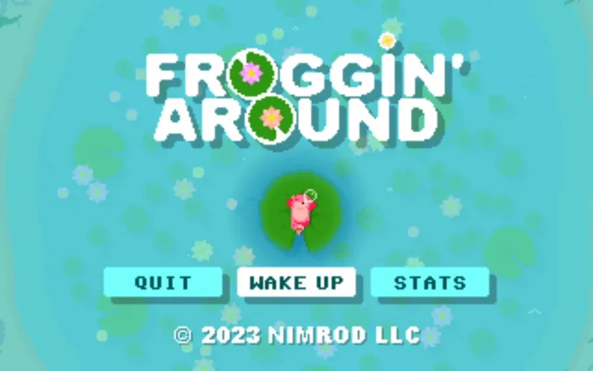 Скриншот 1 к игре FROGGIN' AROUND