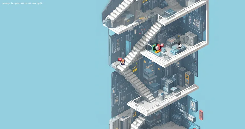 Скриншот 7 к игре CyberSkyscrUpper