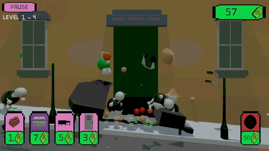 Скриншот 1 к игре Brick on the Head