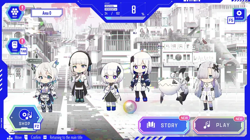 Скриншот 4 к игре KAMITSUBAKI CITY ENSEMBLE