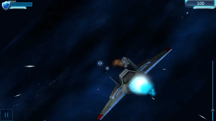 Скриншот 1 к игре Asteroids Star Fields