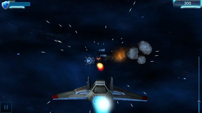 Скриншот 3 к игре Asteroids Star Fields