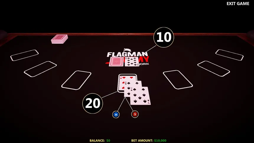 Скриншот 5 к игре Blackjack Simulator 2024