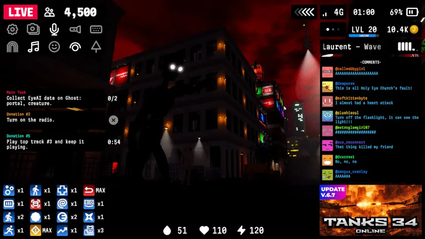 Скриншот 2 к игре JunkTok: Paranormal Investigators Challenge