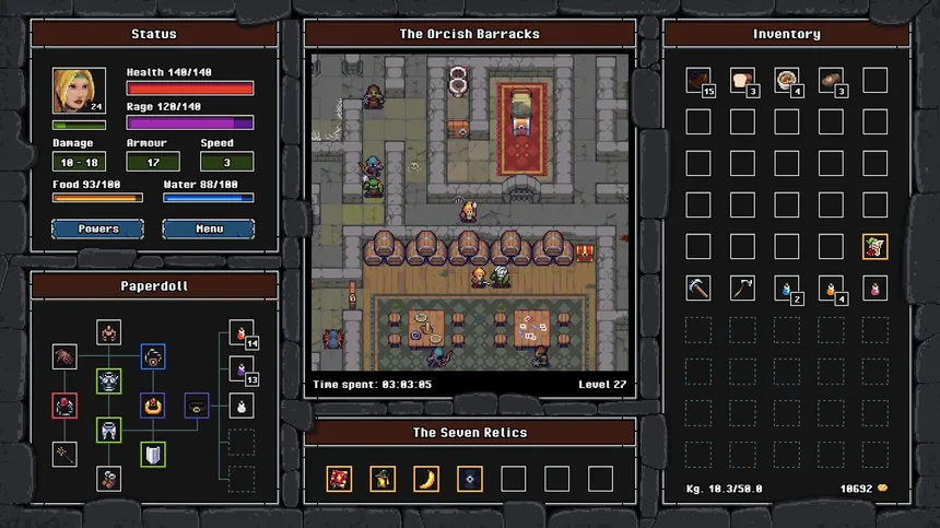 Скриншот 7 к игре The Crazy Hyper-Dungeon Chronicles