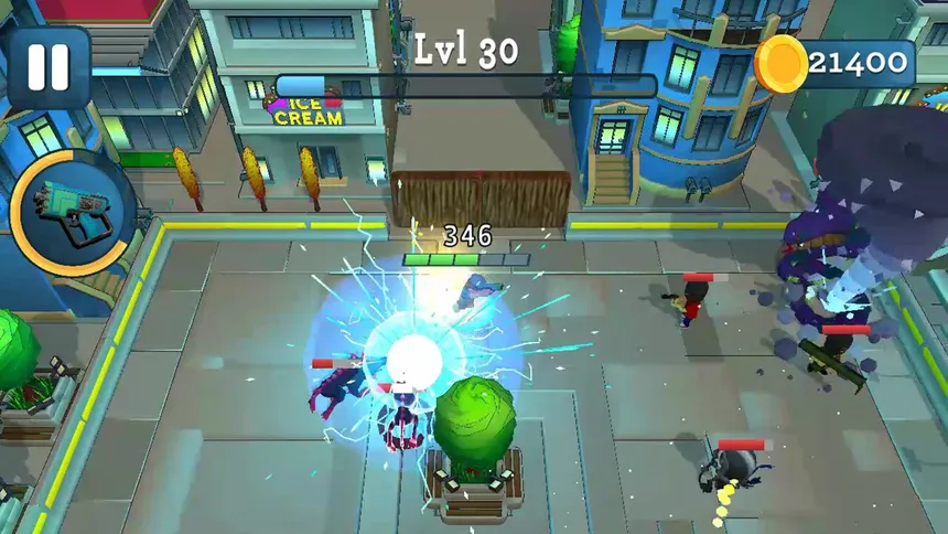 Скриншот 3 к игре Rogue City: Casual Top Down Shooter