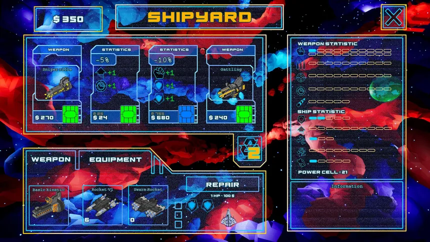 Скриншот 5 к игре Space Blade