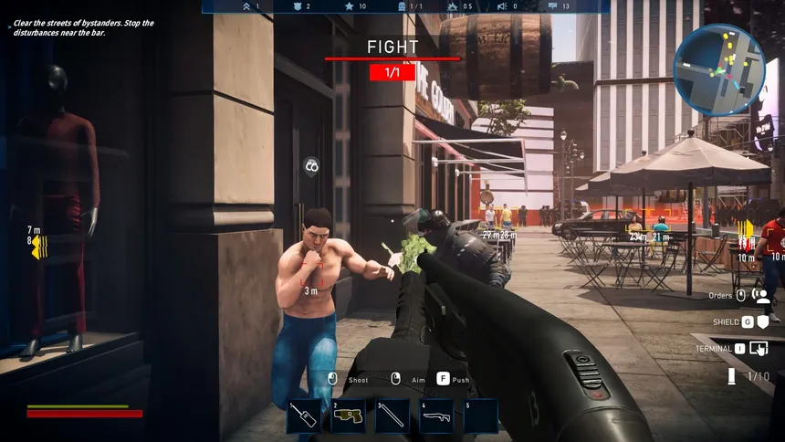 Скриншот 1 к игре Riot Control Simulator: Rookie Day