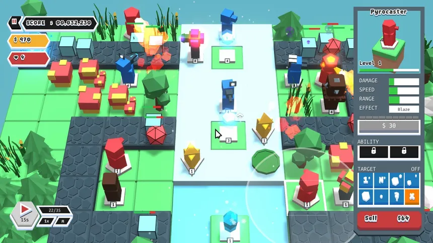 Скриншот 5 к игре Polygons Tower Defense