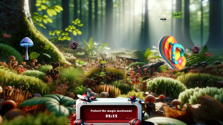 Скриншот 4 к игре Bug Bash