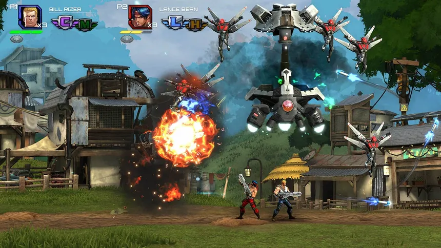 Скриншот 2 к игре Contra: Operation Galuga