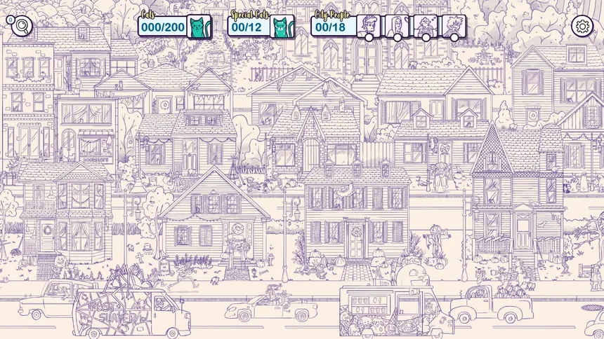 Скриншот 4 к игре Hidden Cats in Spooky Town