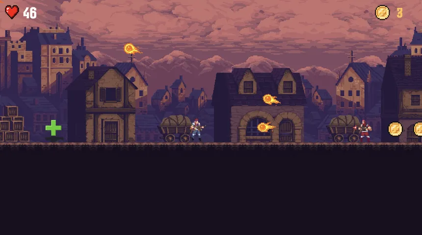 Скриншот 1 к игре Run 'n Gun: Deluxe