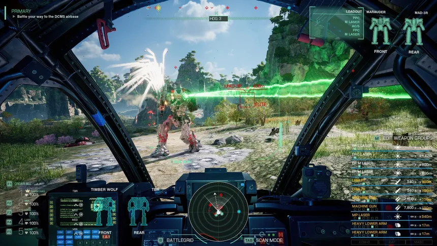 Скриншот 1 к игре MechWarrior 5: Clans