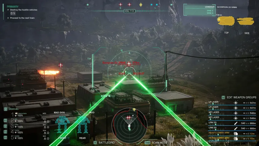 Скриншот 6 к игре MechWarrior 5: Clans