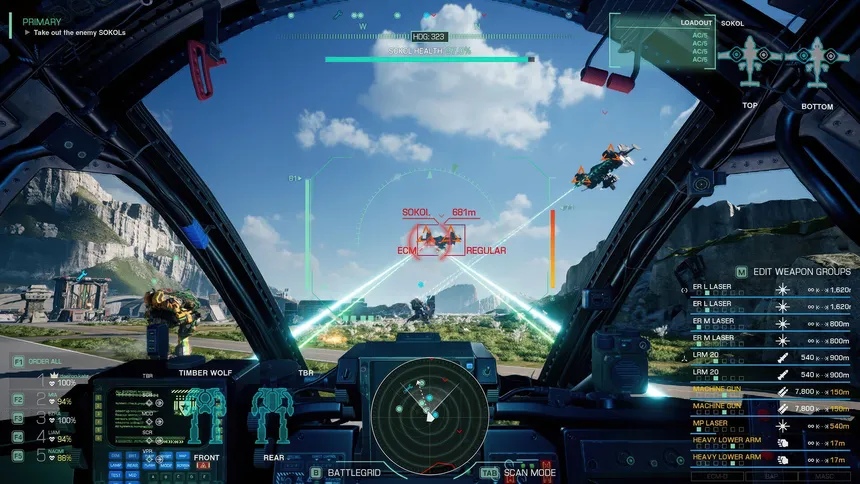 Скриншот 7 к игре MechWarrior 5: Clans