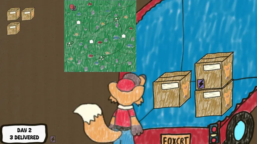Скриншот 1 к игре Foxcrate