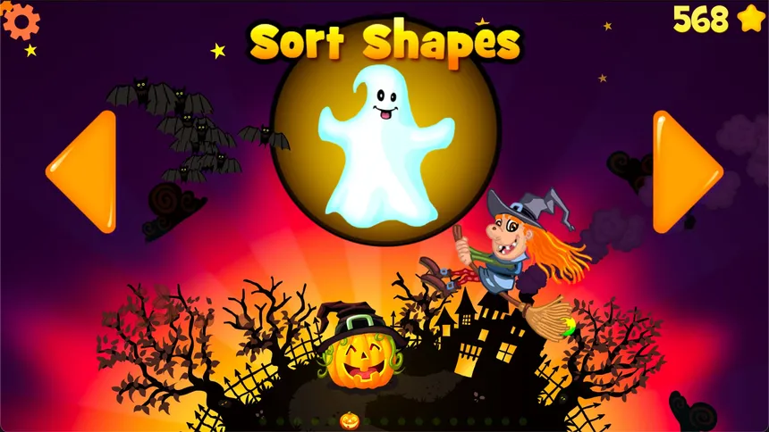 Скриншот 1 к игре Halloween Games for Toddlers and Kids