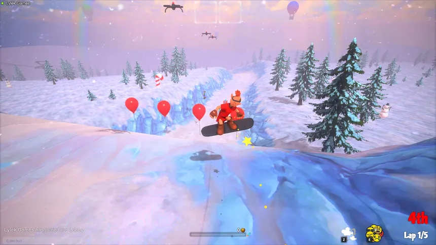 Скриншот 3 к игре Elfboarders