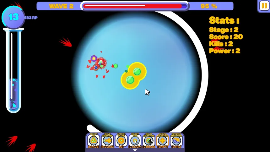 Скриншот 1 к игре Slimedrop Laboratory