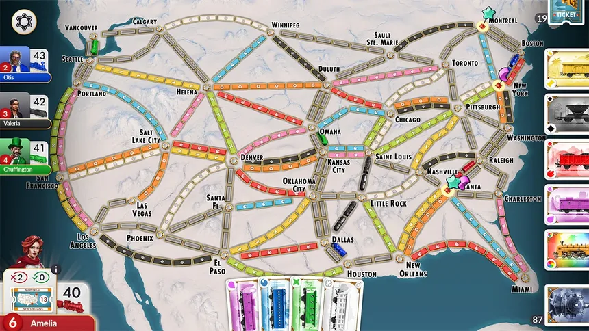Скриншот 2 к игре Ticket to Ride