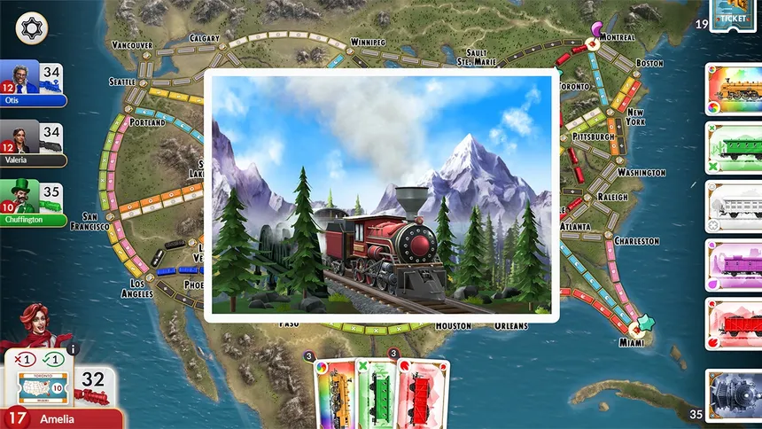 Скриншот 4 к игре Ticket to Ride