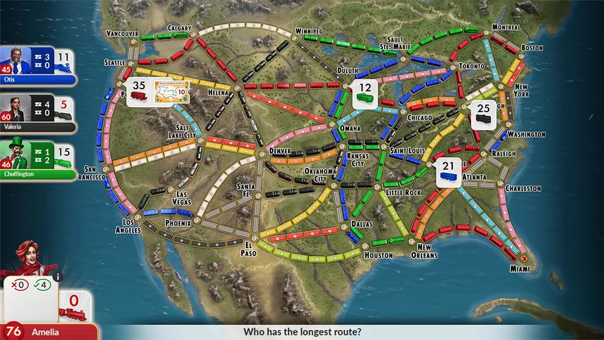 Скриншот 6 к игре Ticket to Ride