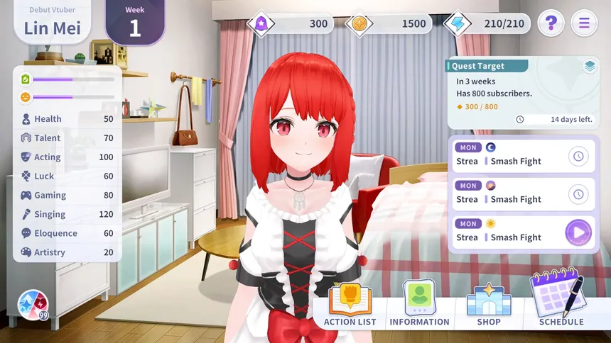 Скриншот 6 к игре Vtuber大師